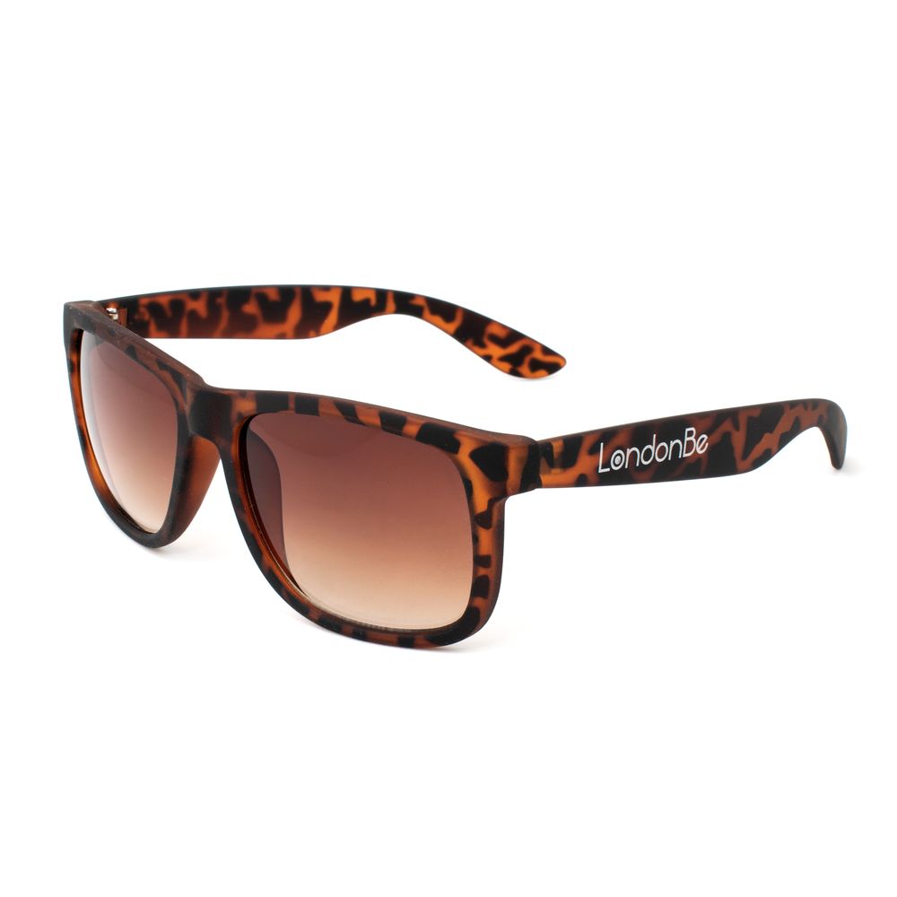 LONDONBE Unisex Sunglasses – Brown Frame, Brown Gradient Lenses