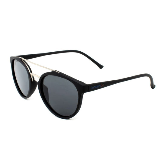 LONDONBE Unisex Sunglasses – Black Injected Frame
