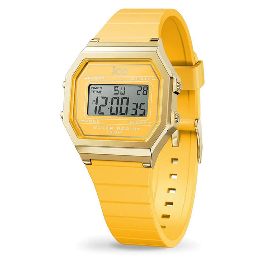 ICE Yellow Synthetic Digital Watch - Light Pineapple Edition