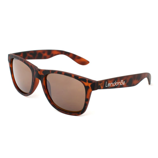 LONDONBE Unisex Brown Injected Sunglasses – Stylish Eye Protection