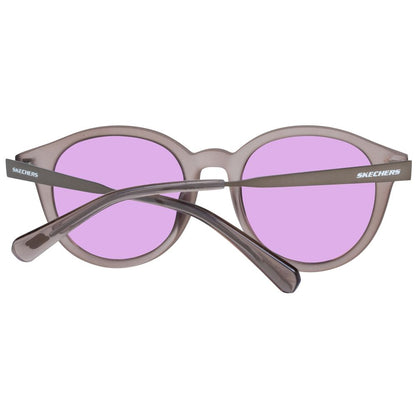 SKECHERS Women’s Sunglasses – Grey Plastic Frame, Grey Lenses