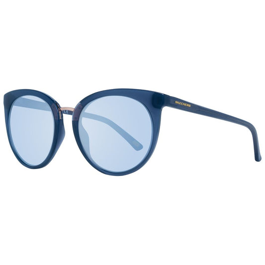 SKECHERS Women’s Sunglasses – Blue Plastic Frame