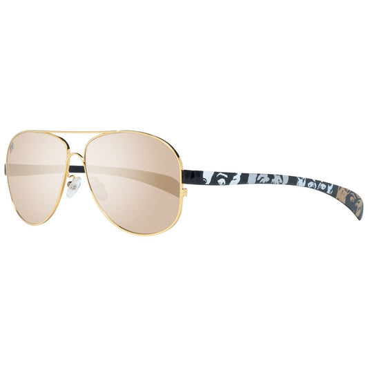 TRY COVER CHANGE Gold Metal Sunglasses – Unisex Gradient Lenses