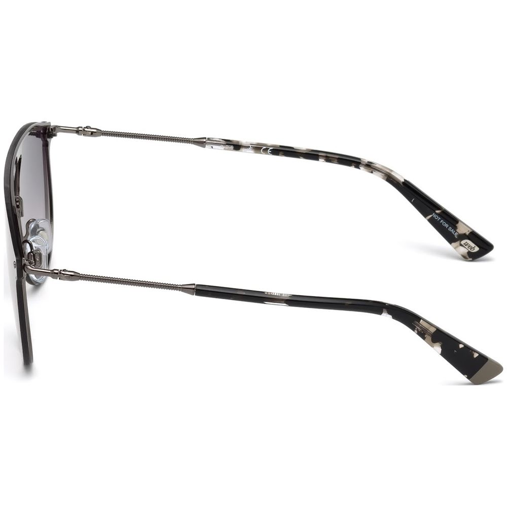 WEB EYEWEAR Unisex Gray Metal Sunglasses