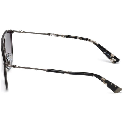 WEB EYEWEAR Unisex Gray Metal Sunglasses