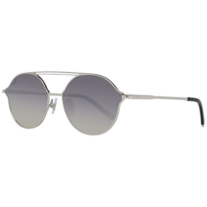 WEB EYEWEAR Silver Metal Sunglasses – Unisex Design, Grey Lenses