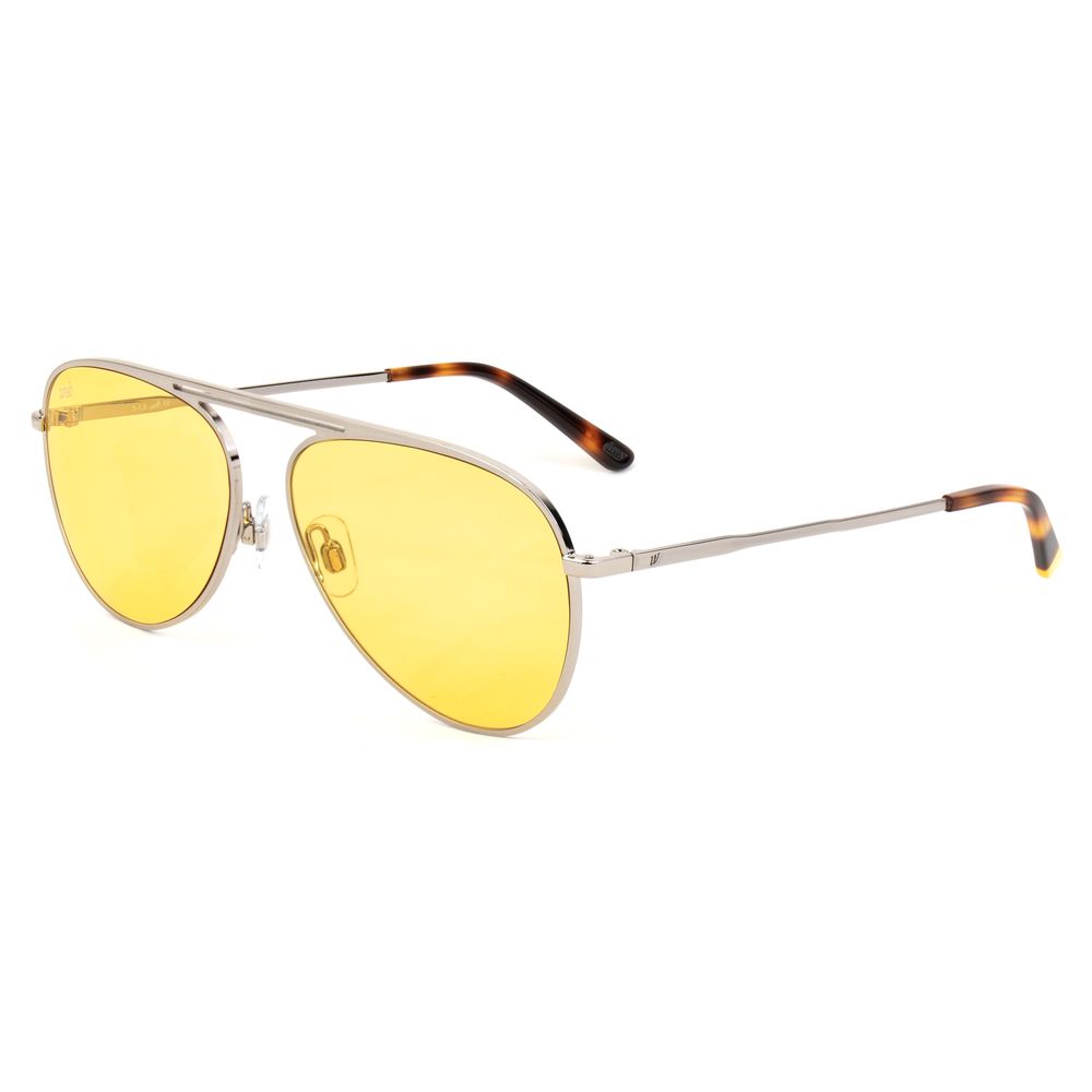 WEB EYEWEAR Silver Metal Sunglasses – Unisex, Stylish Design
