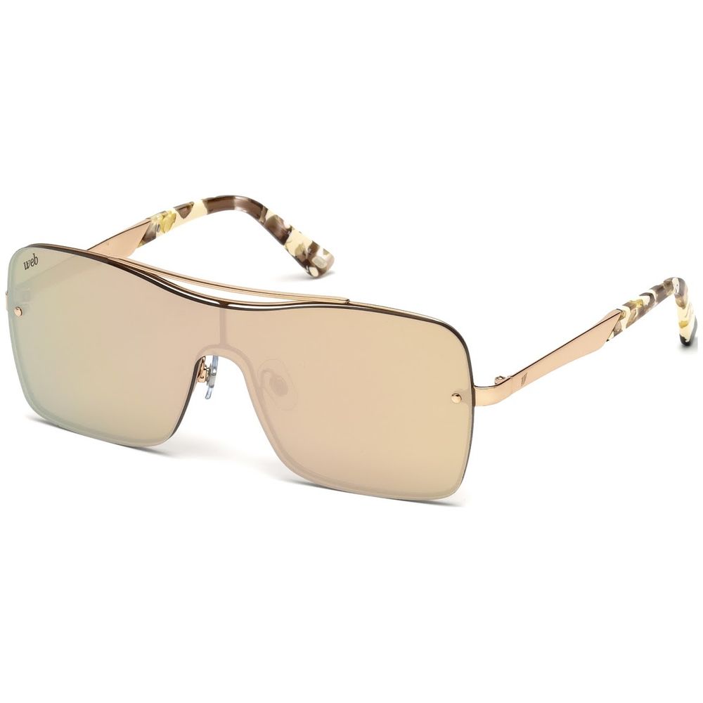 WEB EYEWEAR Unisex Pink Metal Sunglasses – Stylish Protection