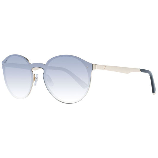 WEB EYEWEAR Unisex Sunglasses – Rose Gold Metal Frame, Grey Lenses
