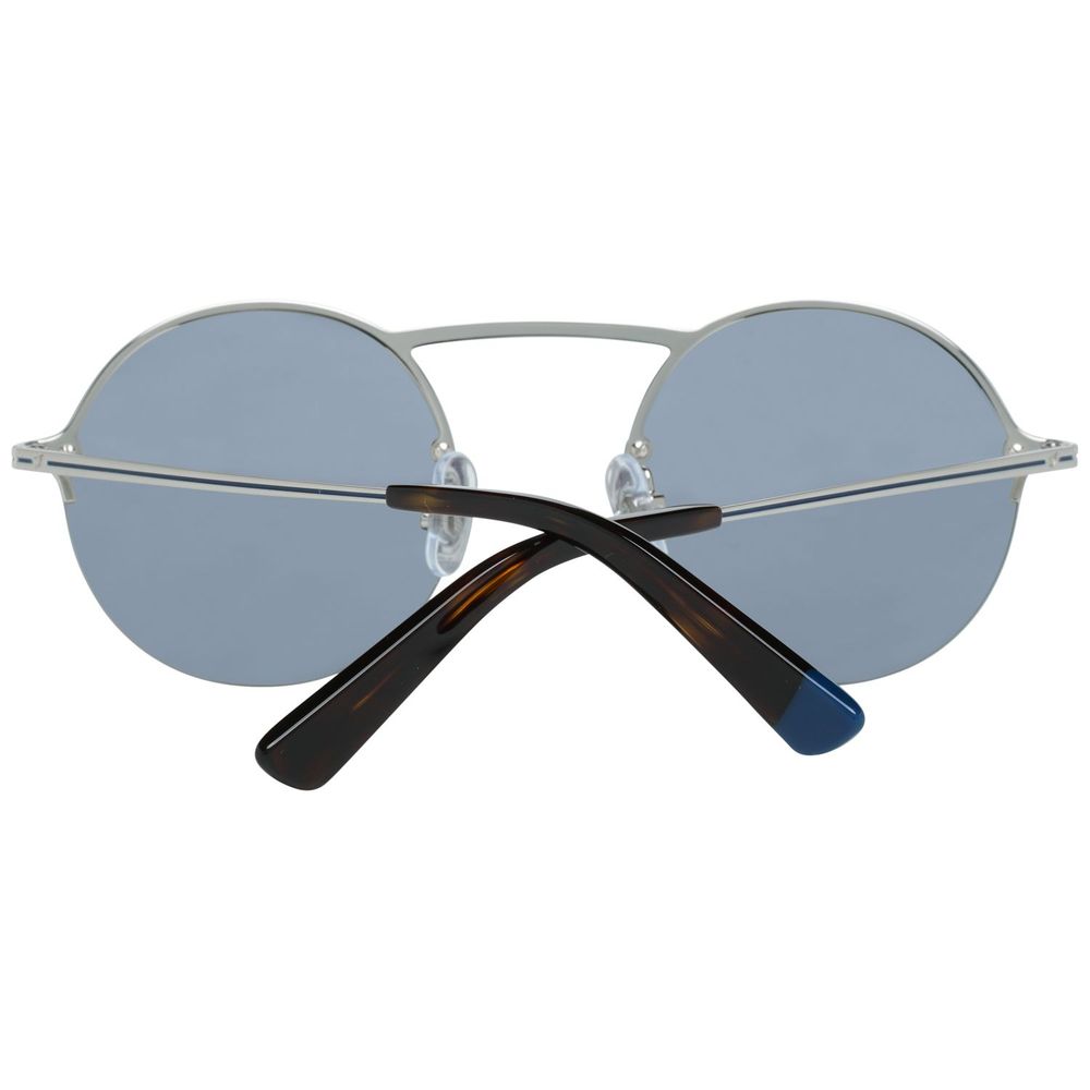 WEB EYEWEAR Gray Metal Sunglasses – Unisex Fashion Eyewear