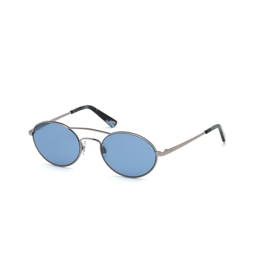 WEB EYEWEAR Gray Metal Sunglasses – Unisex Stylish Frame