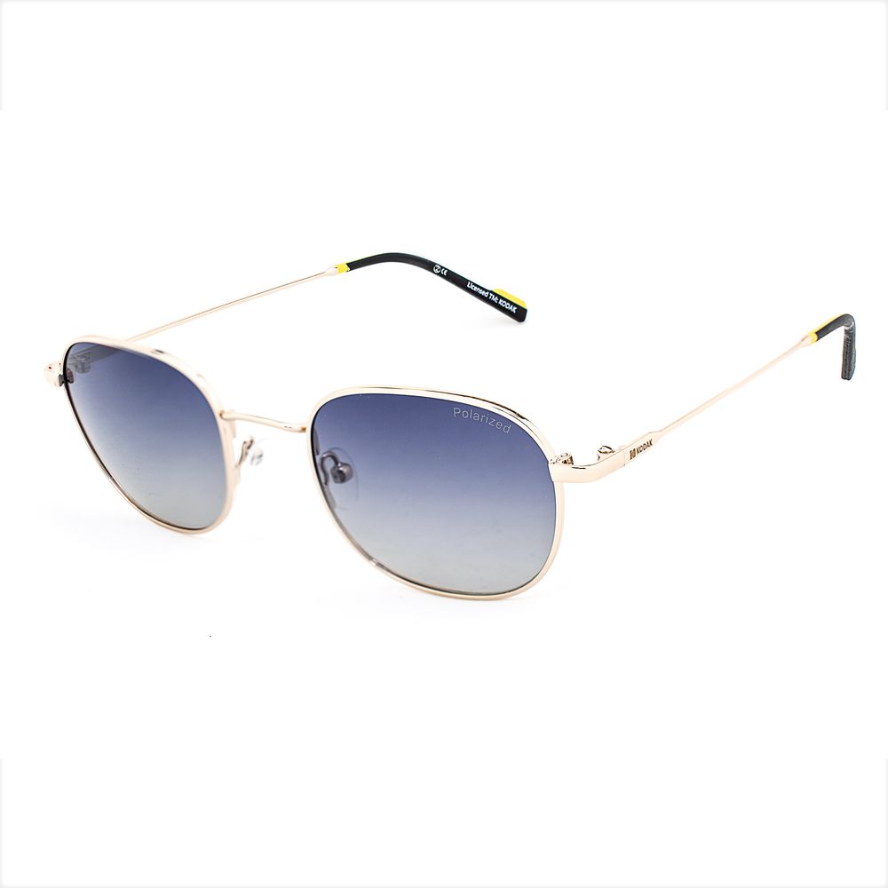 KODAK Gold Metal Sunglasses – Stylish Unisex Frame with Polarised Lenses