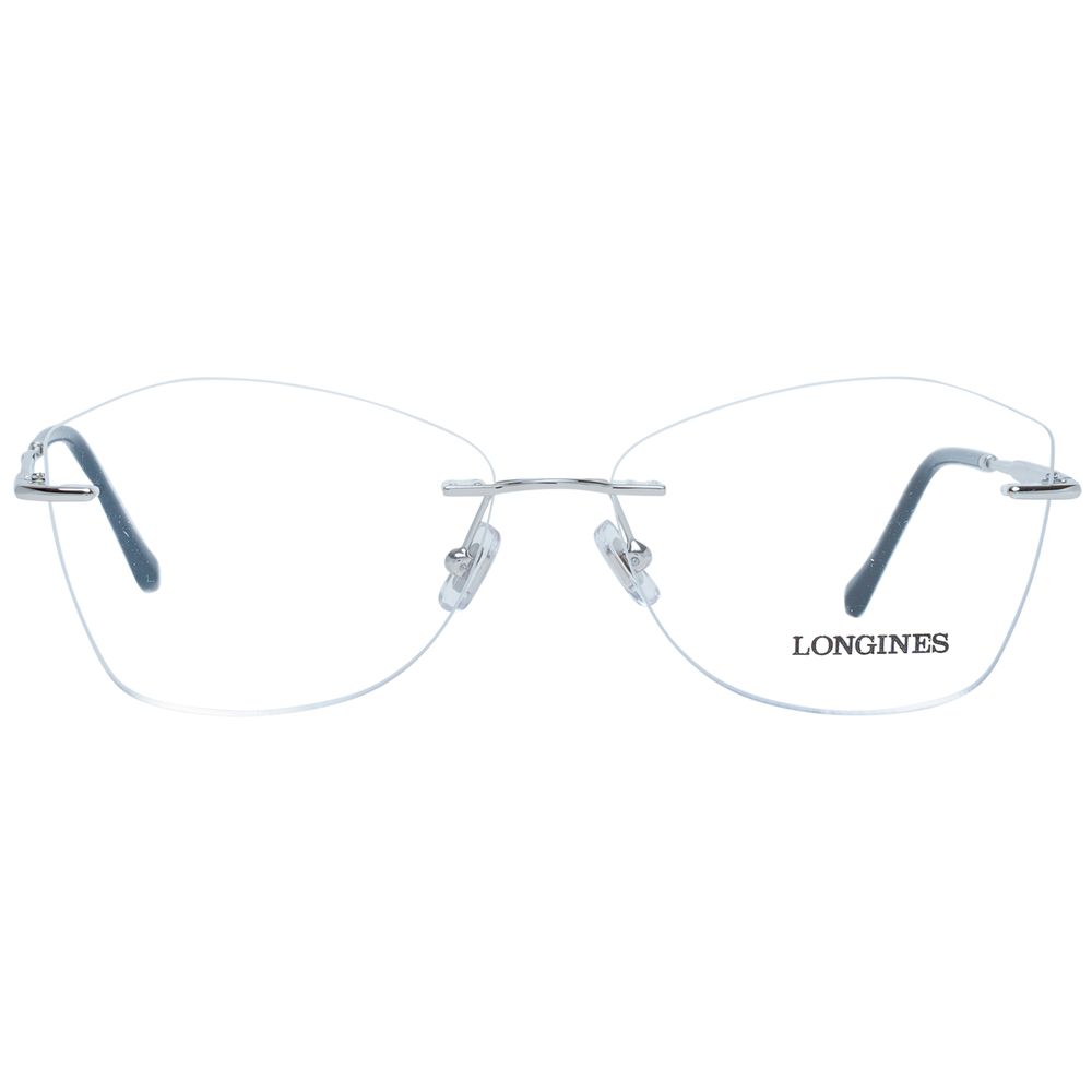 Longines Women's Optical Glasses – Grey Metal Frame, 56mm