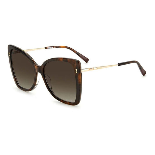 Missoni Women’s Sunglasses – Brown Gradient Lenses, Stylish Design