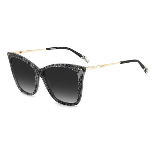 Missoni Women’s Sunglasses – White Frame, Grey Gradient Lenses