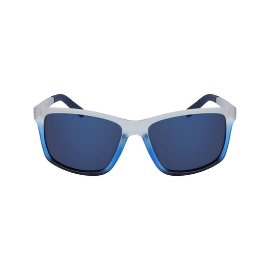 Nautica Men’s Sunglasses – Blue Plastic Frame, Mirrored Lenses