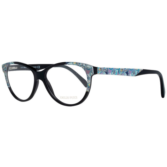 Emilio Pucci Women's Optical Glasses – Black Full-Rim Frame, 54mm