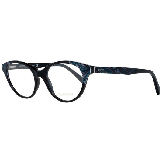 Emilio Pucci Women's Black Optical Glasses – Square Frames