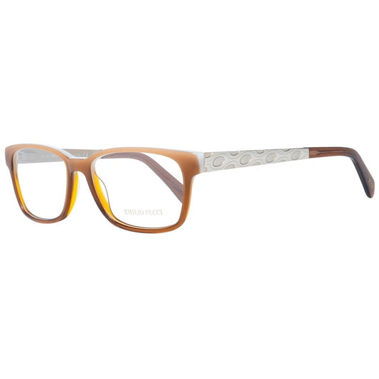 Emilio Pucci Women's Optical Glasses – Brown Full-Rim Frame, 54mm