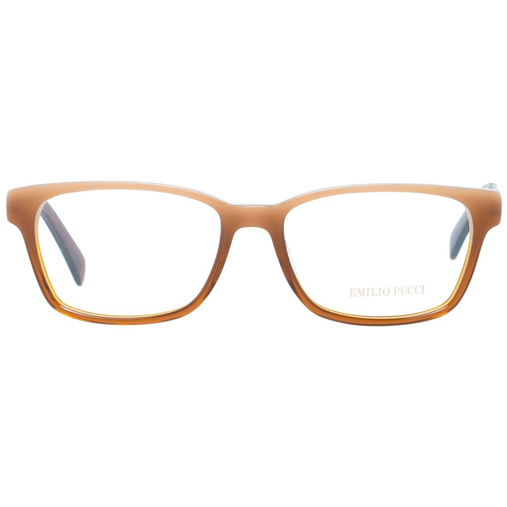 Emilio Pucci Women's Optical Glasses – Brown Full-Rim Frame, 54mm