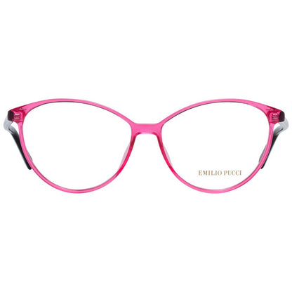 Emilio Pucci Women’s Optical Glasses – Multicolor Pink Frame, 54mm
