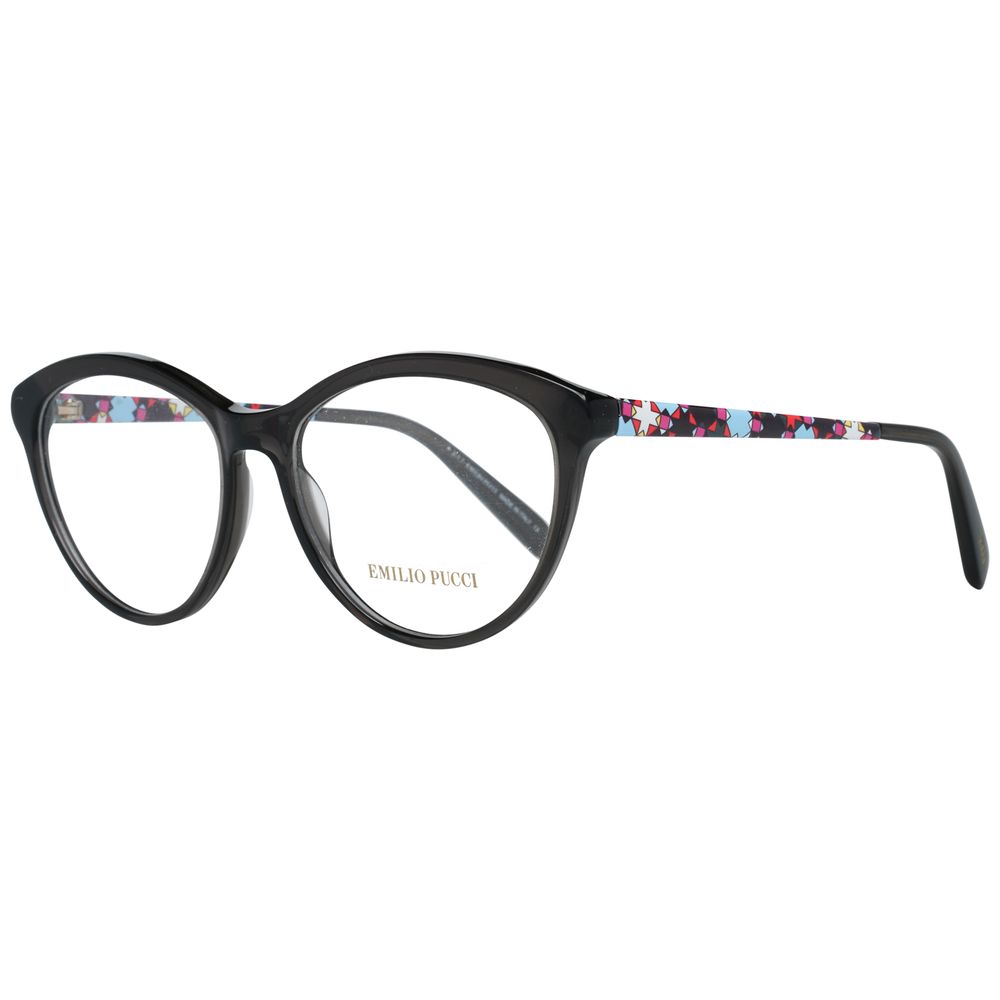 Emilio Pucci Women’s Black Metal Glasses – Demo Lens Frames