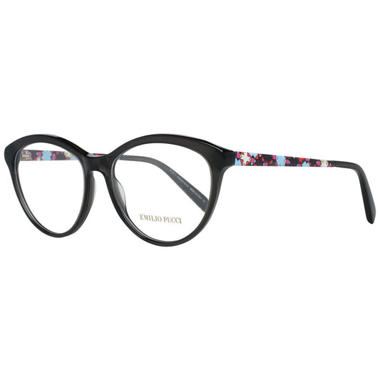 Emilio Pucci Women’s Black Metal Glasses – Demo Lens Frames