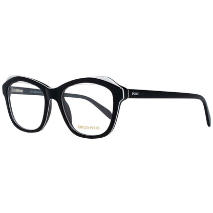 Emilio Pucci Women's Optical Glasses – Black Square Frame, 53mm