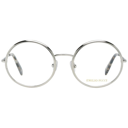 Emilio Pucci Women’s Optical Glasses – Grey Metal Frame, 49mm