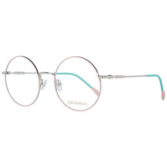 Emilio Pucci Women's Optical Glasses – Grey Metal Frame, 51mm