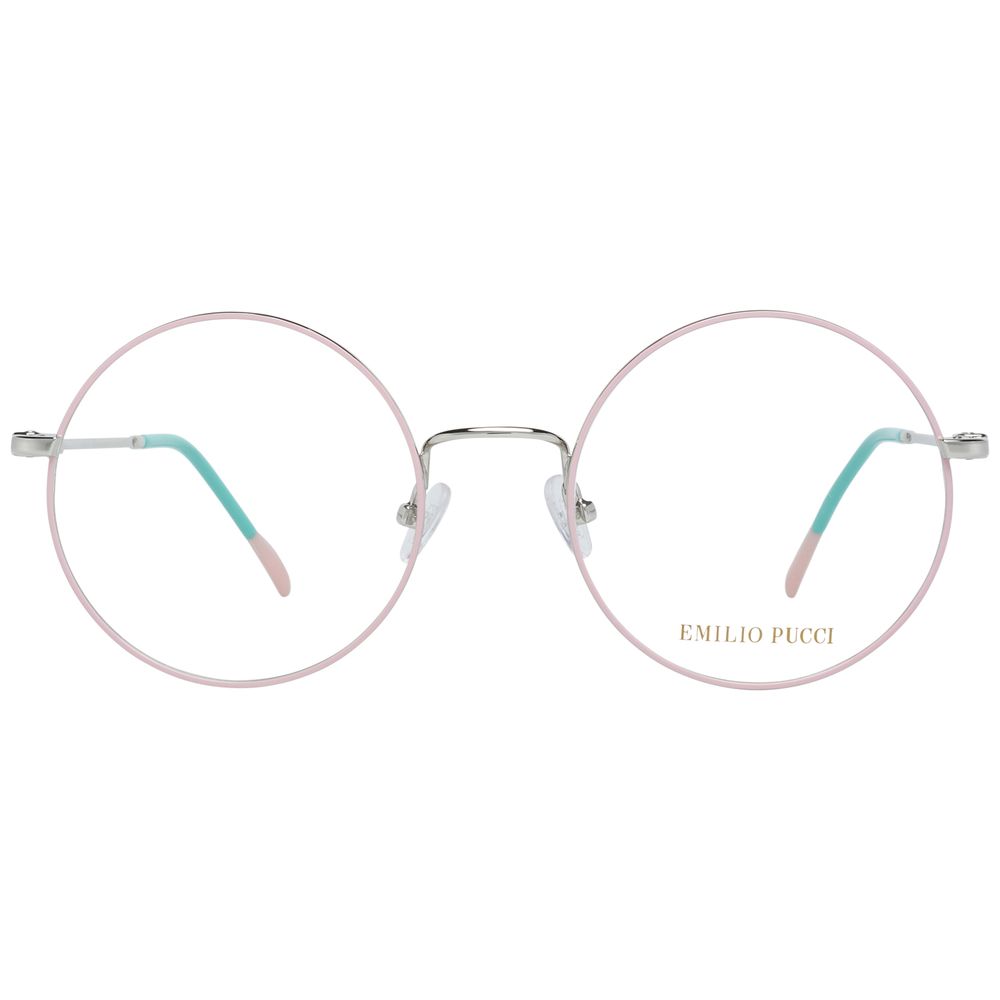 Emilio Pucci Women's Optical Glasses – Grey Metal Frame, 51mm