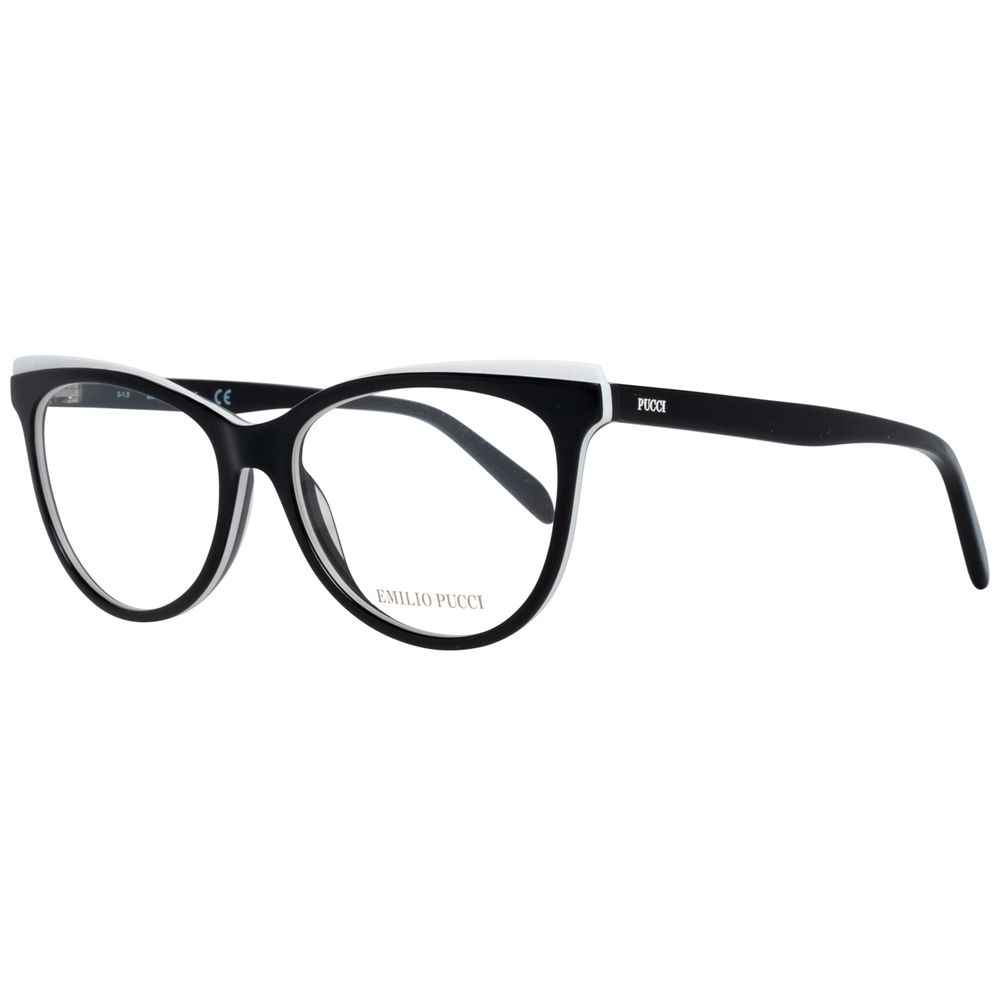 Emilio Pucci Women's Optical Glasses – Black Square Frame, 53mm