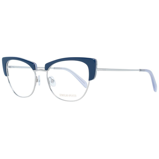 Emilio Pucci Women's Optical Glasses – Blue Metal Frame, 54mm