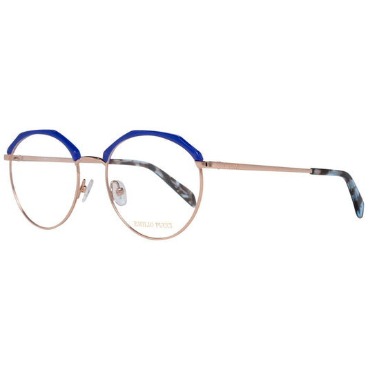 Emilio Pucci Women’s Multicolor Optical Glasses – Purple Frame, 52mm