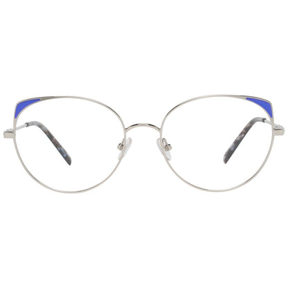 Emilio Pucci Women's Optical Glasses – Grey Metal Frames, 54mm