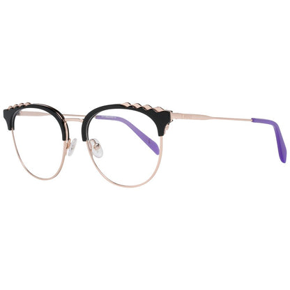 Emilio Pucci Women's Optical Glasses – Black Metal Frames, 50mm