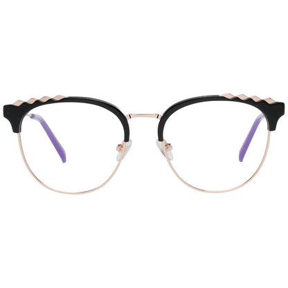 Emilio Pucci Women's Optical Glasses – Black Metal Frames, 50mm