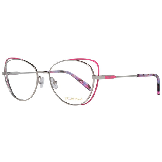 Emilio Pucci Women's Gray Metal Glasses – 54mm Frames