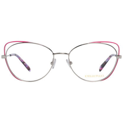 Emilio Pucci Women's Gray Metal Glasses – 54mm Frames