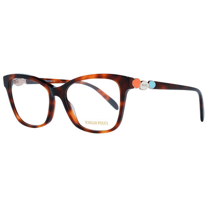 Emilio Pucci Women's Optical Glasses – Brown Square Frame, 54mm