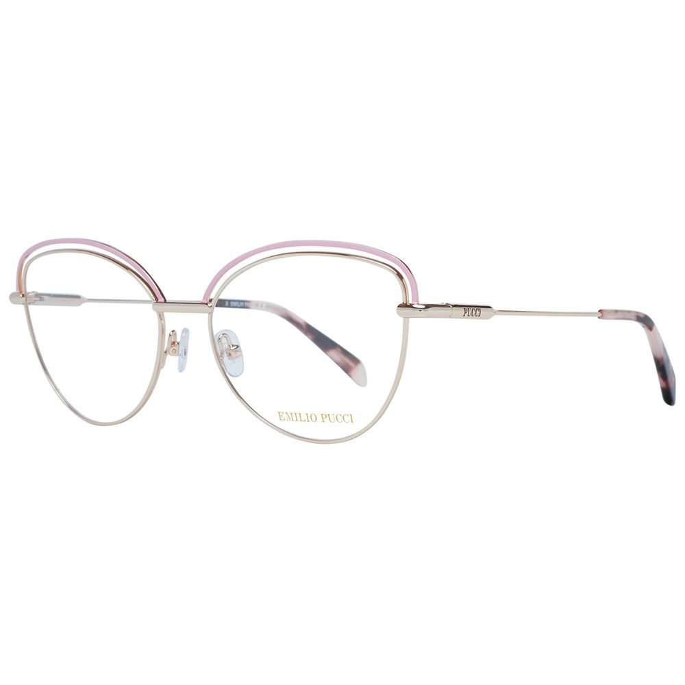 Emilio Pucci Women’s Gold Metal Optical Glasses – 55mm