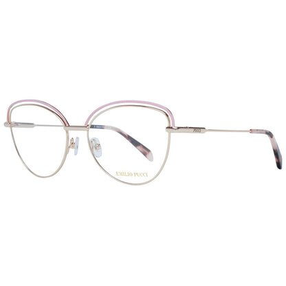 Emilio Pucci Women’s Gold Metal Optical Glasses – 55mm
