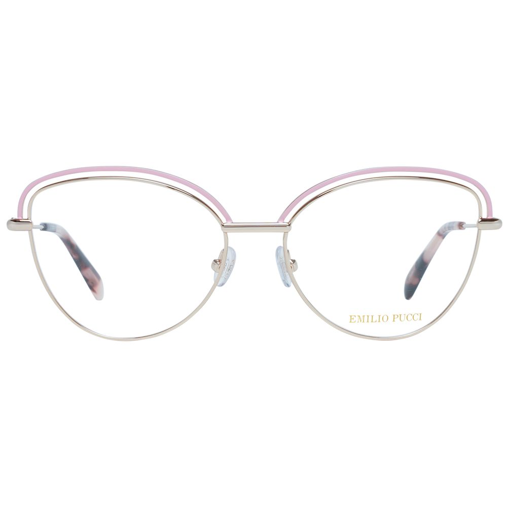 Emilio Pucci Women’s Gold Metal Optical Glasses – 55mm