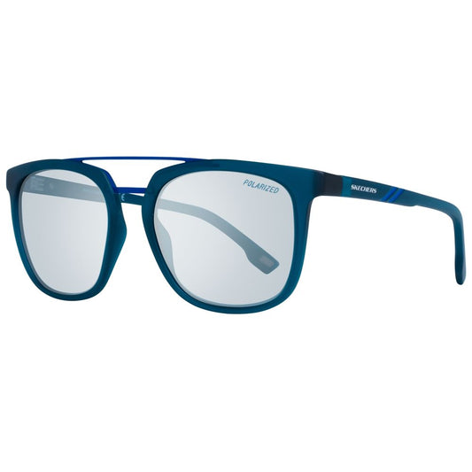 SKECHERS Men's Blue Metal Sunglasses – Stylish and Protective