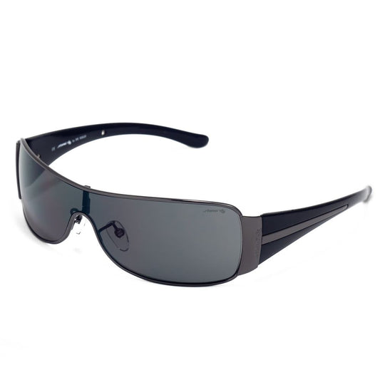 Sting Unisex Sunglasses – Black Acetate Frame, Black Lenses
