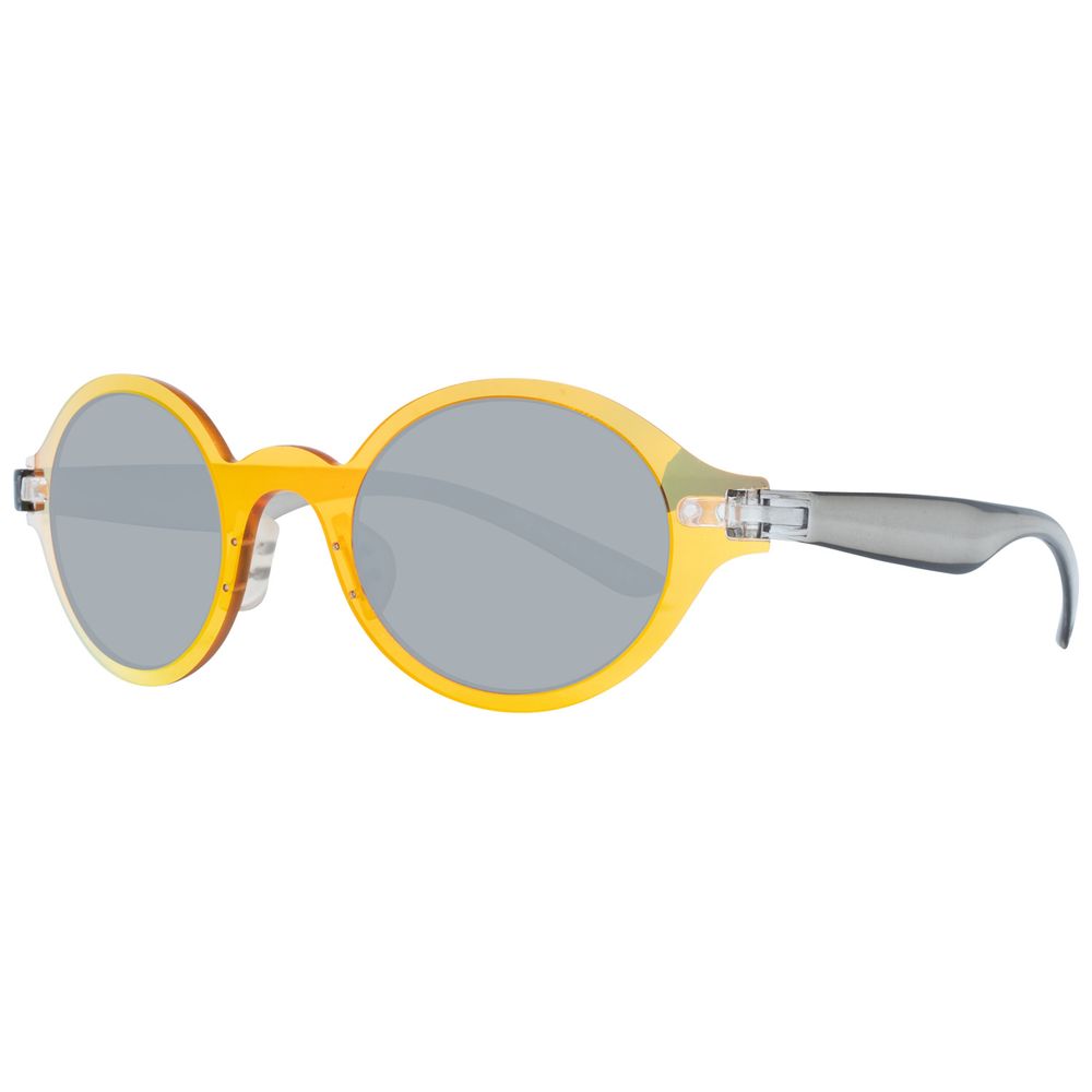 TRY COVER CHANGE Orange Plastic Sunglasses – Grey Lenses