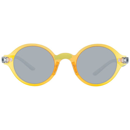 TRY COVER CHANGE Orange Plastic Sunglasses – Grey Lenses