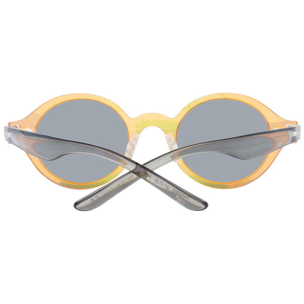 TRY COVER CHANGE Orange Plastic Sunglasses – Grey Lenses