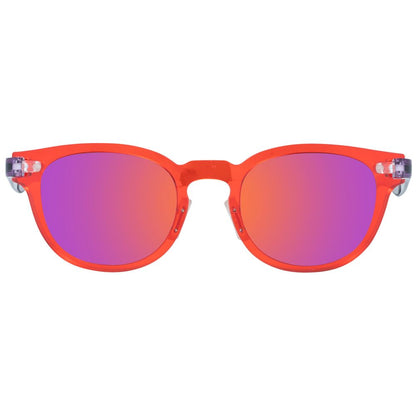 TRY COVER CHANGE Men's Multicolor Sunglasses – Red Frames, Pink Lenses