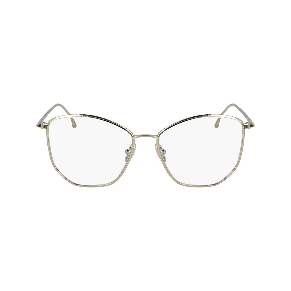 Victoria Beckham Women's Optical Glasses – Gold Metal Frames